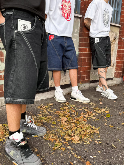 NAVY JORTS