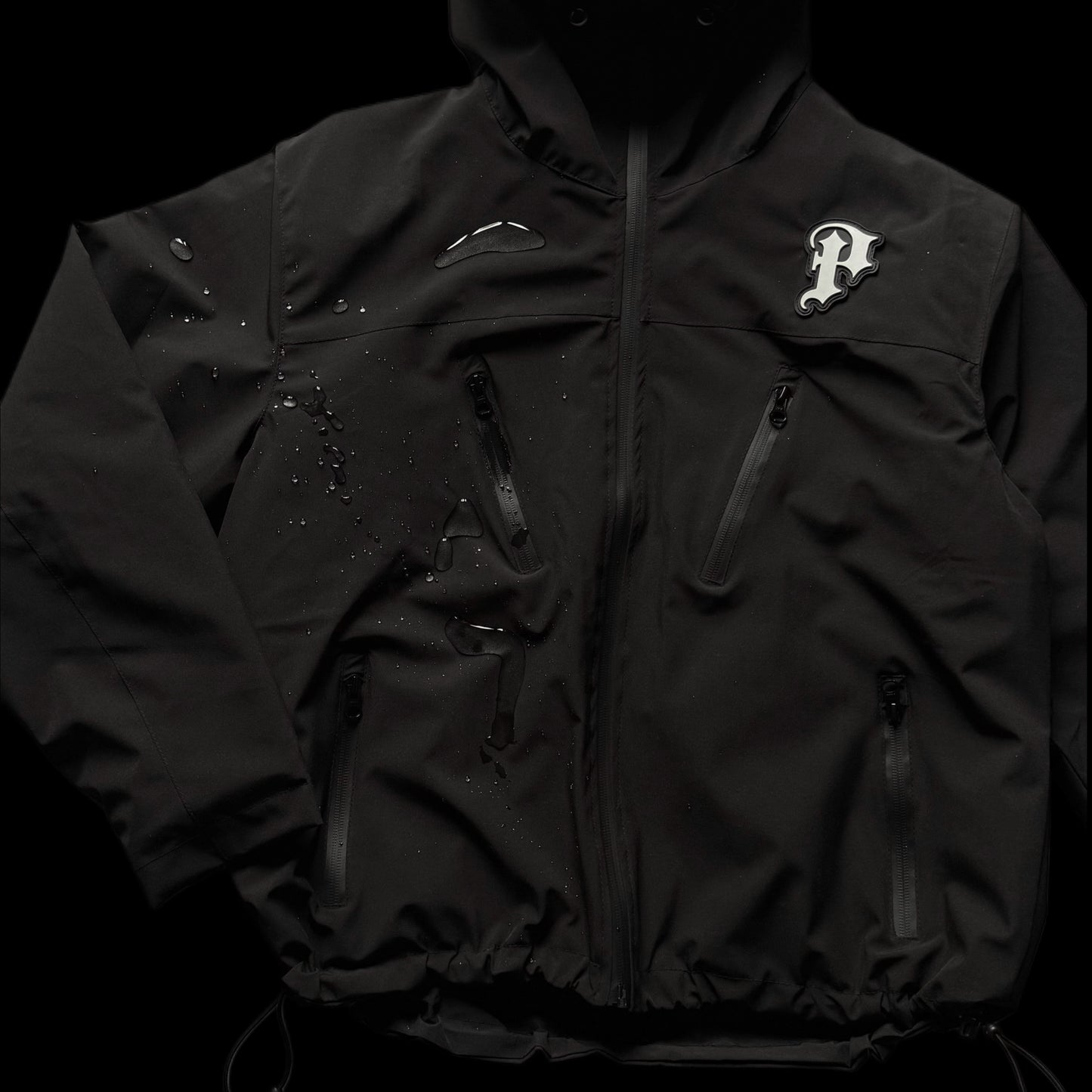 BLACK RAIN JACKET
