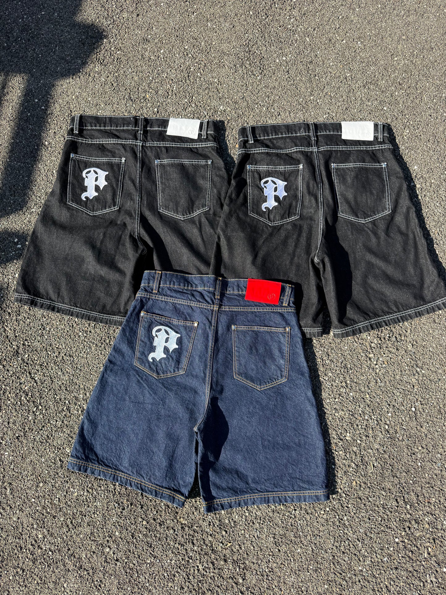 NAVY JORTS